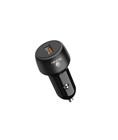 Ronin R-911 Elite Qualcomm Quick 3.0 Car Charger Black