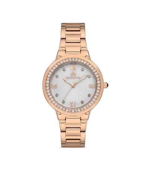 iShopping - Bigotti Stainless Steel Women's Watch Rose Gold (BG.1.10348-5)