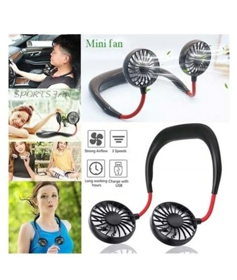 iShopping - Rubian Store Neck Hanging USB Portable Fan