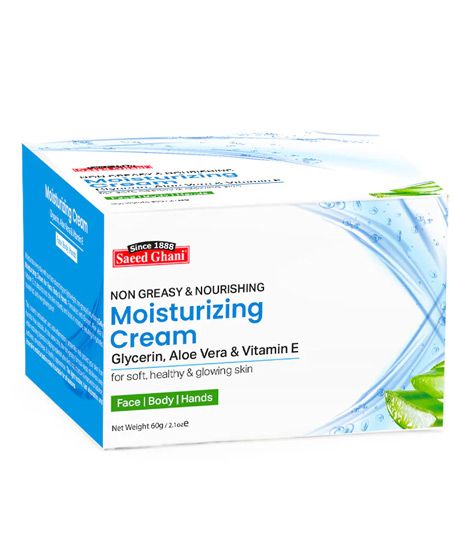 iShopping - Saeed Ghani Non Greasy Moisturizing Cream with Aloe Vera 60gm