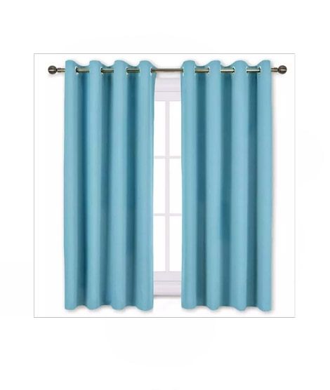 Sajid Zaib Velvet Jacquard Curtains 2 Pcs Turquoise