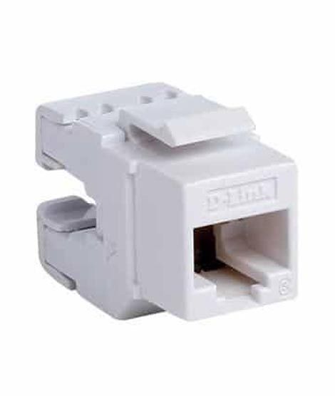 iShopping - D-Link Cat 6 UTP Punch Down Keystone Jack White (NKJ-C6WHI1B21)