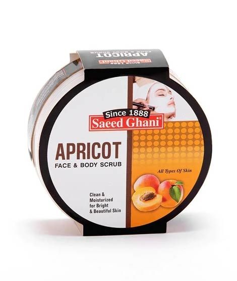 Saeed Ghani Apricot Scrub 180Gm