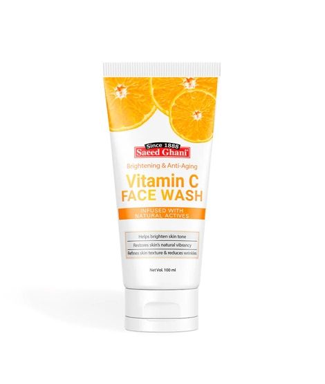 Saeed Ghani Vitamin C Brightening & Anti Aging Face Wash 100Ml