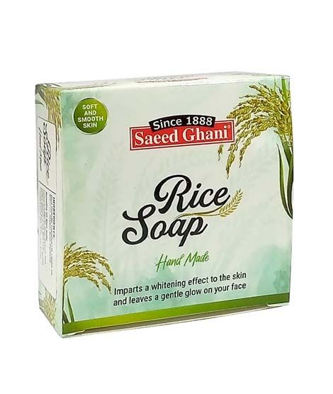 Saeed Ghani Rice Handmade Soap 90Gm