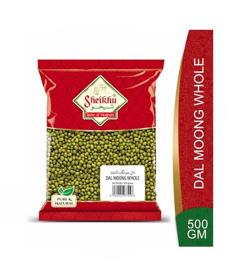 iShopping - Sheikhu Moong Daal Whole 500gm