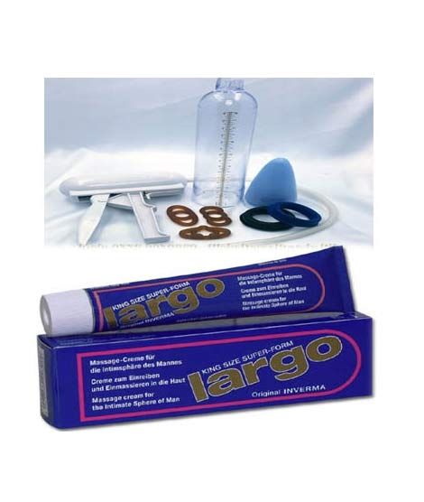 iShopping - Shop Zone Penis Enlargement Pump With Largo Cream Pack of 2