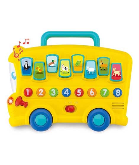 iShopping - ShopEasy Educational Musical Animal Sounds Bus with Lights