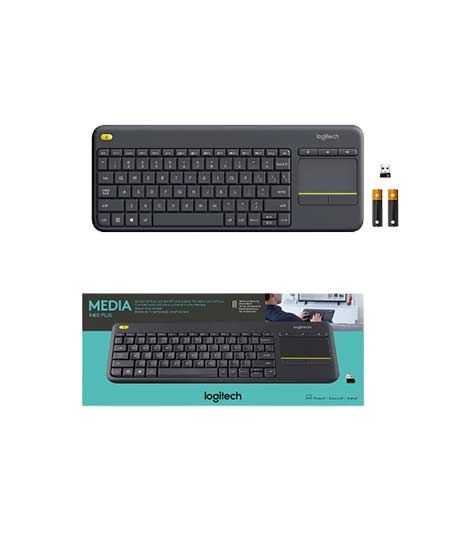 ShopEasy Logitech Built-in Touchpad Wireless Keyboard