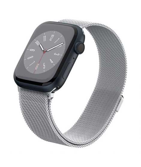 iShopping - Spigen Metal Fit Watch Band For Apple Silver (AMP06841)