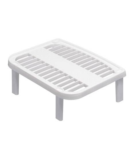 iShopping - Premier Home Stackable Storage Shelf - White (805160)