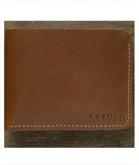 iShopping - Snug Tanned Leather Wallet For Men Canary