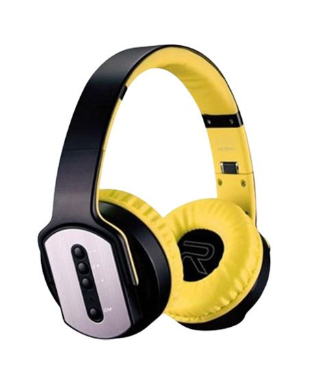 SODO MH2 2 In 1 Twist-out Wireless Bluetooth Headphone Yellow