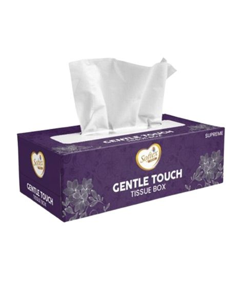 Softex Supreme Gentle Touch Tissue Box - 100x2 Ply