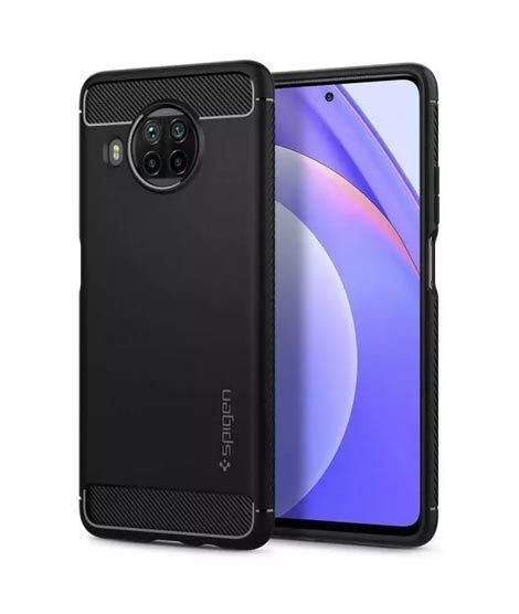 iShopping - Spigen Rugged Armor Case For Mi 10T Lite - Matte Black