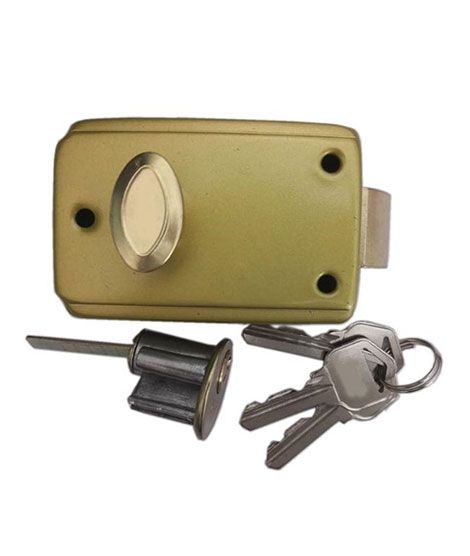 iShopping - SubKuch Door Lock Golden (B 2, P 558)