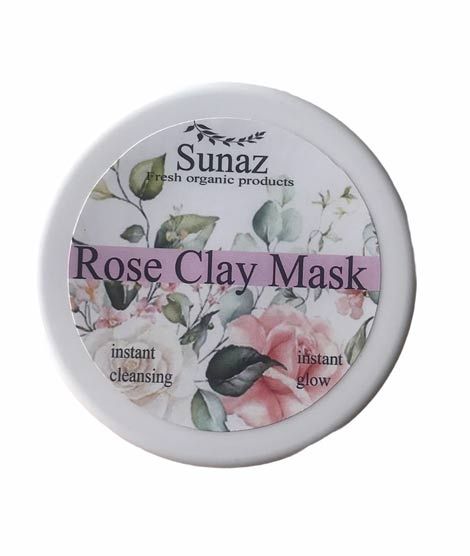 Sunaz Instant Glowing Rose Clay Mask