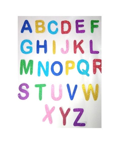 iShopping - Super Style Store Alphabet Wall Sticker - 26 Alphabets