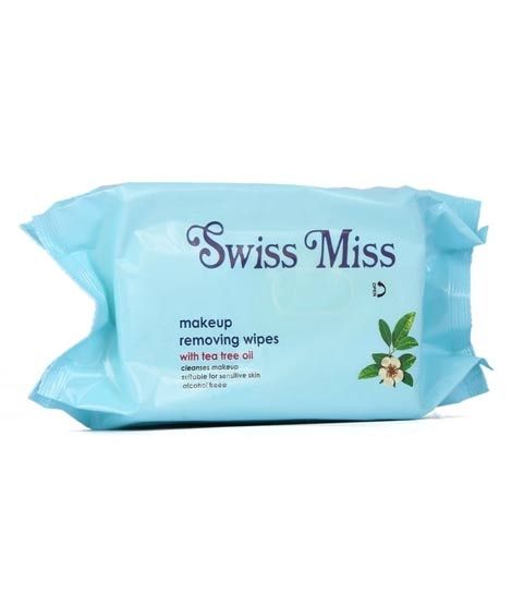 iShopping - Swiss Miss Tea Tree Oil Makeup Remover Wipes