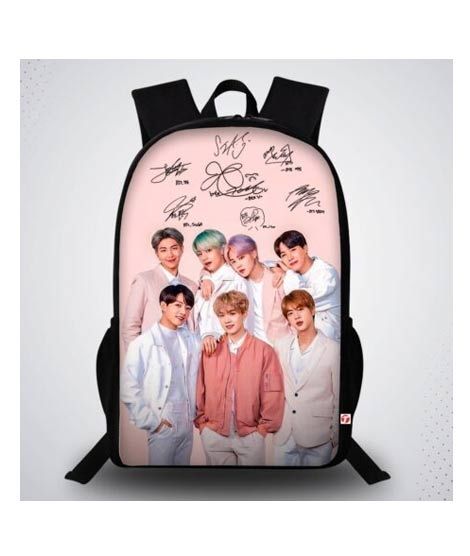 iShopping - Traverse BTS Printed School Bag For Unisex (T393TWH)