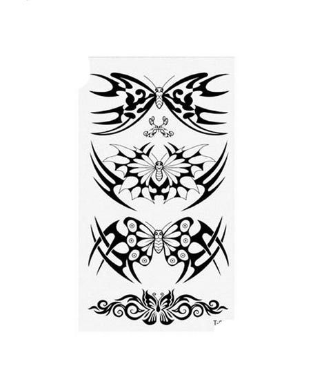 Ferozi Traders Butterflies Temporary Tattoo Stickers