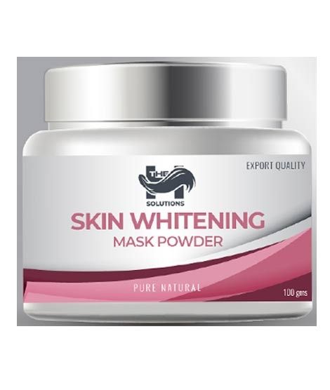 The H Solutions Skin Whitening Mask Powder 100gms