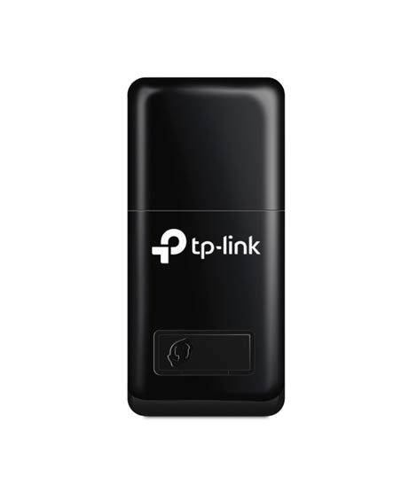 TP-Link 300Mbps Mini Wireless N USB Adapter - Black (TL-WN823N)