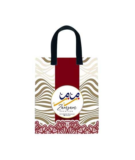 iShopping - ZamZam Scarlet Solace Printed Tote Bag