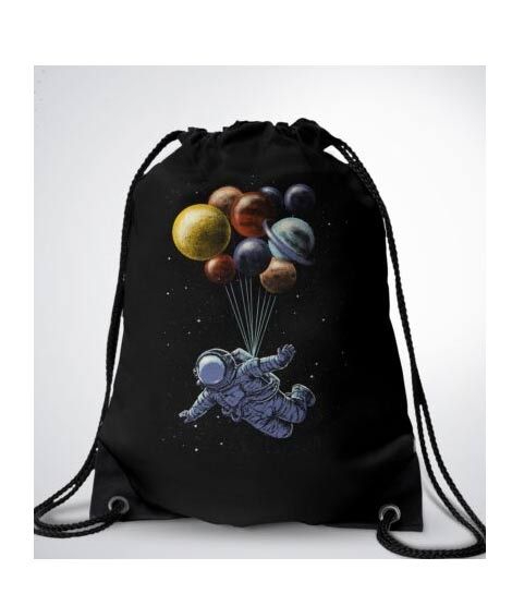 iShopping - Traverse Astronaut Digital Printed Drawstring Bag (T553DRSTR)