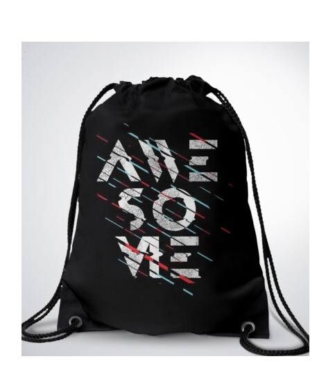 iShopping - Traverse Awesome Digital Printed Drawstring Bag (T524DRSTR)