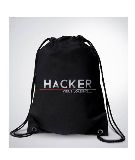 iShopping - Traverse HACKER Digital Printed Drawstring Bag (T528DRSTR)