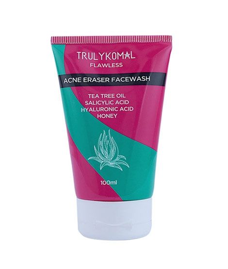 Truly Komal Flawless Acne Eraser Face Wash 100ml