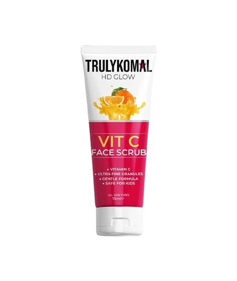 Truly Komal HD Glow Vit-C Face Scrub - 75ml