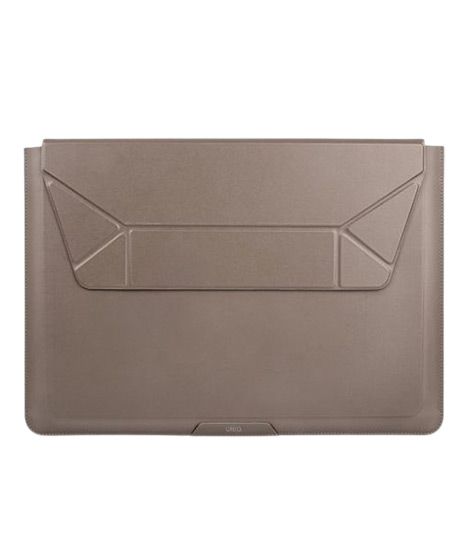 iShopping - Uniq Oslo 14" Laptop Sleeve and Stand - Stone Grey