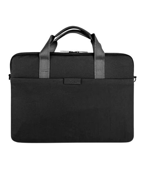 iShopping - Uniq Stockholm Protective 16" Laptop Messenger Bag - Midnight Black