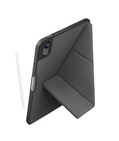 iShopping - Uniq Transforma Antimicrobial Case For iPad Mini 6th Gen 2021 - Charcoal 