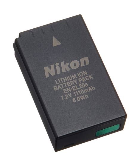 Nikon Rechargeable Li-ion Battery For V3 Mirrorless Digital Camera (EN-EL20A)