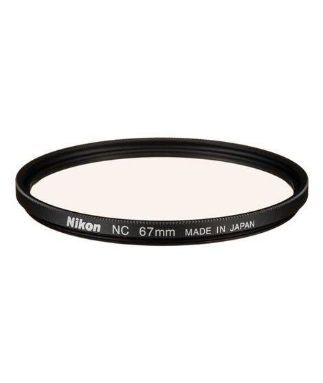 iShopping - Nikon 67mm Screw On Neutral Clear Lens Filter (FTA13101)