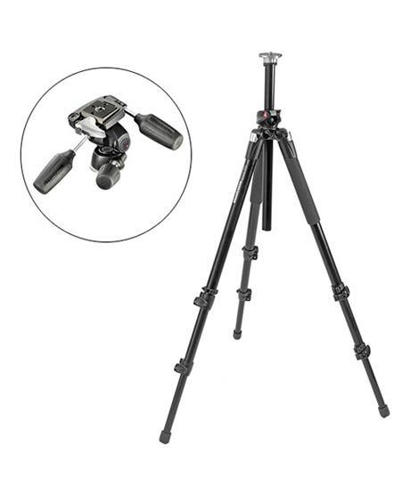 iShopping - Manfrotto 055XPROB Tripod Legs With 804RC2 Head - Black