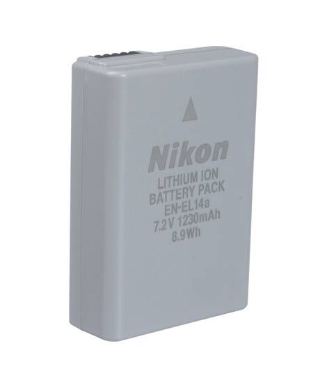 Nikon EN-EL14a Rechargeable Lithium-Ion Battery For Digital Camera