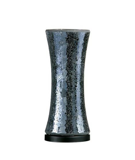 Premier Home Mosaic Glass Lamp - Black (2501215)