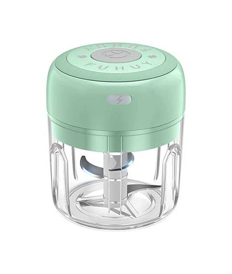 Ferozi Traders Mini Portable USB Vegetable Chopper 250ml