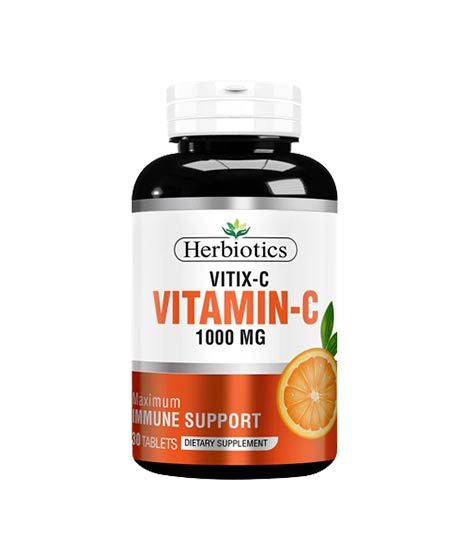 iShopping - Herbiotics Vitix-C Vitamin C 1000mg Tablets - 30 Tablets