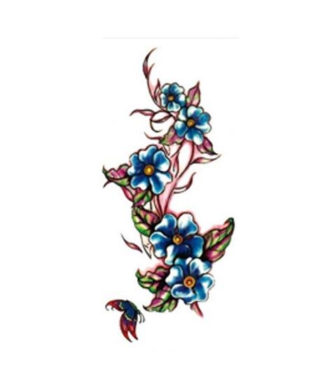 iShopping - Ferozi Traders Large Flower Temporary Tattoo Sticker