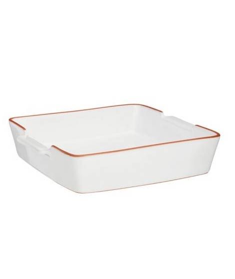 iShopping - Premier Home Calisto Square Baking Dish - 1.95Ltr White (722852)