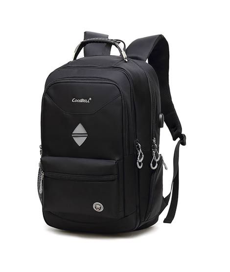 CoolBell 18.4" Laptop Backpack Black (CB-5508s)