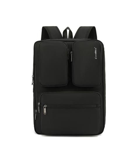 CoolBell 17.3" Dual Laptop Backpack Black (CB-5609-NL)