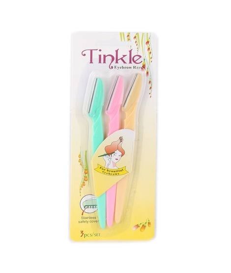 HB Royal Mart Tinkle Eyebrow Razor Pack of 3