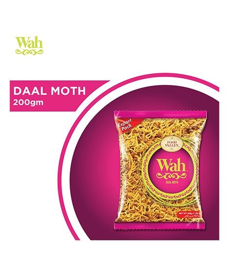 Wah Snacks Daal Moth 200grm