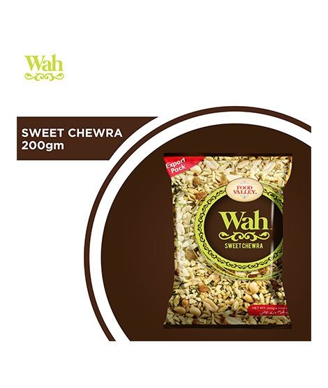 Wah Snacks Sweet Chewra 200grm